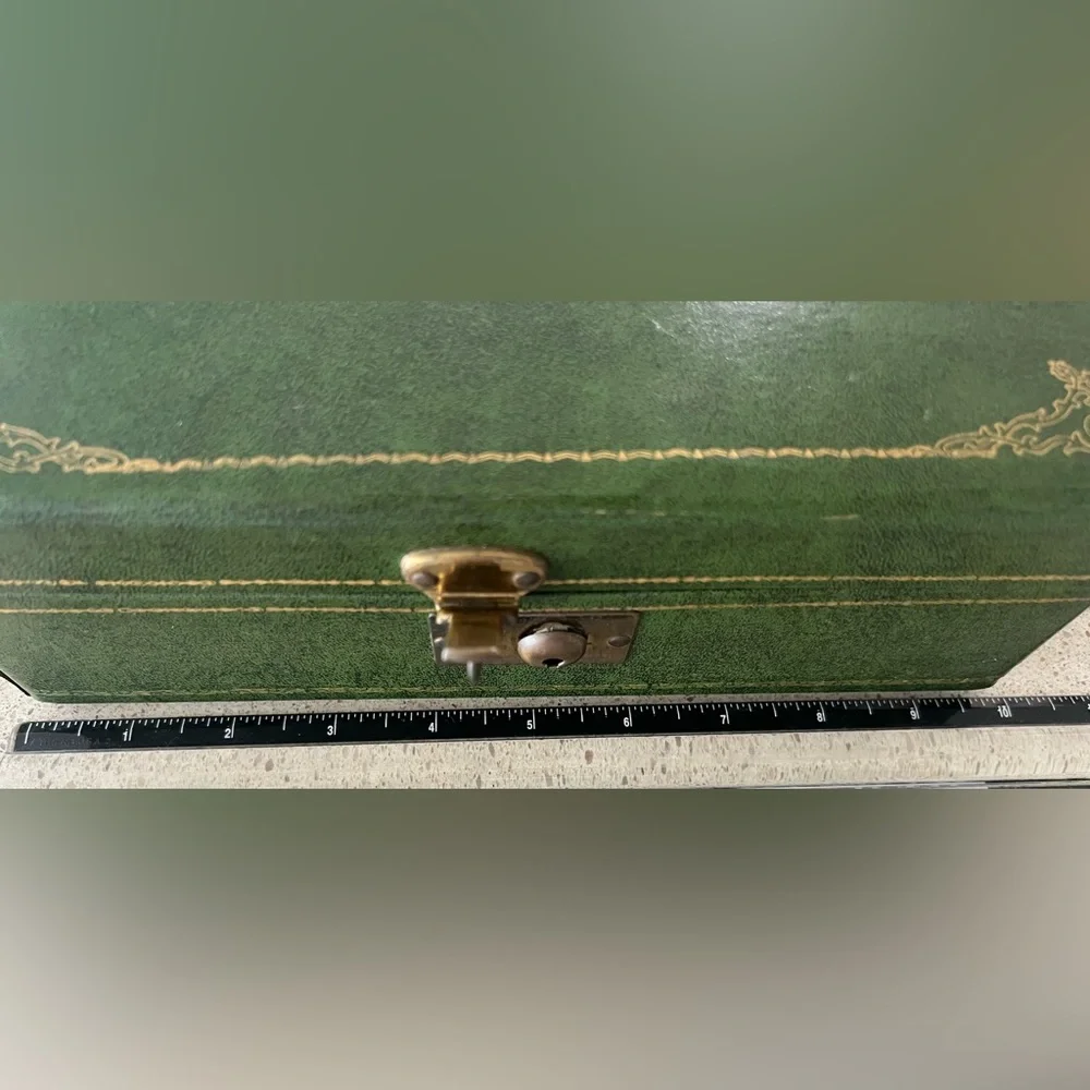1950s mid century jewelry box AS IS - Picture 11 of 12